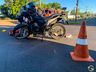  Motociclista fica gravemente ferido ao bater na lateral de carro na Willy Barth; Vídeo