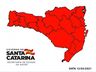 Santa Catarina tem todas as regiões classificadas com risco gravíssimo