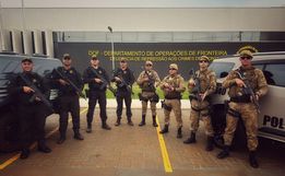 PMs lotados na região do 9º CRPM/FRON  participam de operação integrada no MS