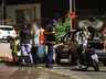 Mulher fica ferida em colisão entre carro e moto em SMO; assista 