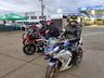FOTOS: Jair Bolsonaro participa de motociata em Chapecó