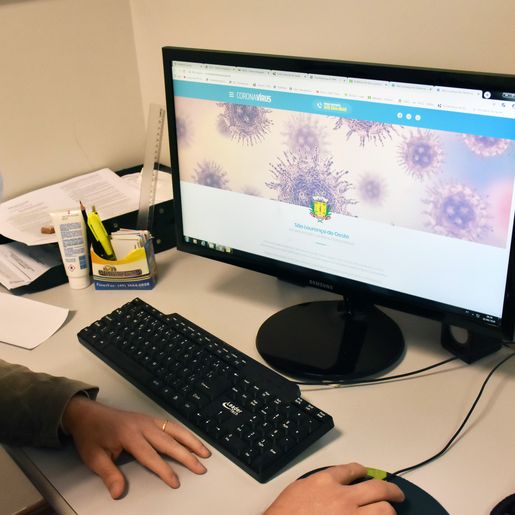 Prefeitura tem site exclusivo para informações sobre coronavírus