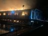 Incêndio destrói prédio do Piscina Clube de Palma Sola 