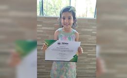 Menina de Tunápolis entra para lista de superinteligentes com 138 de QI