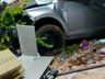Veículo invade quarto de residência e deixa uma pessoa ferida em SJCedro