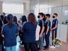Alunos dos sétimos anos visitam Rádio Atalaia em Campo Erê