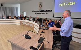 Na Câmara, Trevisan fala sobre investimentos e finanças do Município