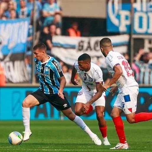 Grêmio usa reservas e perde para o Bahia no Alfredo Jaconi