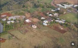 Barra Bonita decreta emergência após tornado danificar 50 imóveis 