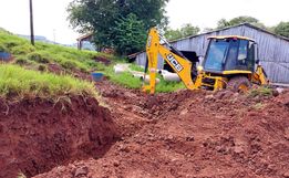 Secretaria da Agricultura de SJCedro realiza serviços nas propriedades 