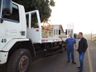 Santa Helena adquire carroceria prancha para o transporte de máquinas