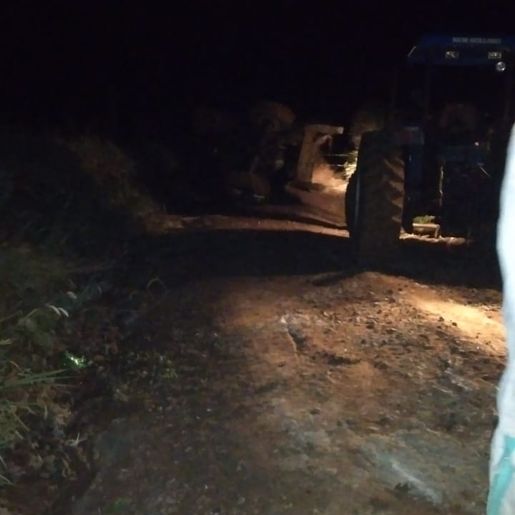 Acidente com trator deixa homem morto no interior 
