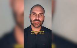 Eduardo Bolsonaro critica PL da dosimetria: “Somente a anistia vai pacificar o Brasil”