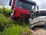 Motorista morre após colidir frontalmente contra caminhão em Concórdia