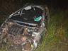 Jovem fica ferido em capotamento na PR-180