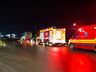 Carro de Itapiranga se envolve em acidente com ônibus em Cunha Porã 