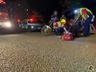 Motoboy perde o controle da direção e cai em SMOeste 