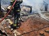 Casa é destruída por incêndio no interior de Riqueza