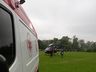 Idoso é transferido de helicóptero após infarto em Itapiranga