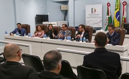 Presidente do TJSC discute avanços e planos futuros em reunião com magistrados em SMOeste