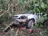 Colisão frontal entre carro e carreta deixa homem ferido na BR 163, em Guaraciaba