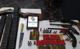 Polícia prende homens por porte, posse e disparo de arma de fogo e receptação de armas furtadas 
