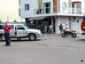 Acidente deixa motociclista ferido no centro de São Miguel do Oeste