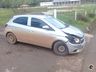 Colisão entre carro e moto deixa homem ferido em Itapiranga