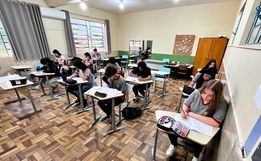 Estudantes de SMO participam do 3º Simulado de Aprendizagem da Rede Estadual