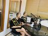 Soberanas da FAIC visitam Rádio Itapiranga