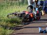 VÍDEO: Motociclista morre após colisão com caminhão na SC-163