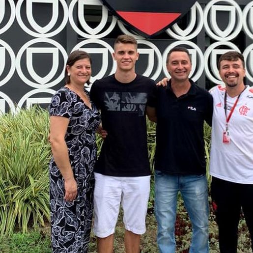 Guaraciabense Diego Ritter atuará pela Base do Flamengo 
