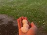 Temporal com chuva de granizo causa estragos na região Extremo-Oeste catarinense