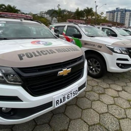 Mais de 100 novas viaturas policiais serão entregues neste mês em SC 
