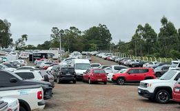 Cerca de 12 mil veículos já passaram pelo estacionamento da Faismo