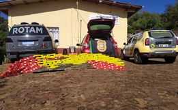 138 Kg de maconha são apreendidos em operação conjunta