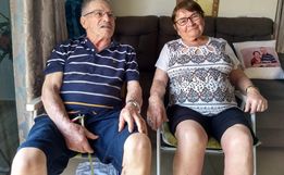 OUÇA: conheça a história de Abrelino e Rosalinda que completaram 65 anos de casados