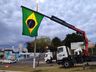 FOTOS: Jair Bolsonaro participa de motociata em Chapecó
