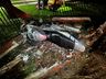 Motociclista é socorrido em estado grave após acidente em SMOeste