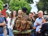 Solenidade marca entrega da boina preta a 200 jovens no 14º Regimento de Cavalaria Mecanizado