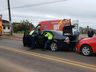 Colisão entre dois veículos deixa motorista ferida em Iporã do Oeste