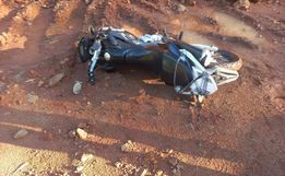 Motocicleta furtada é recuperada pela PM em São Lourenço do Oeste