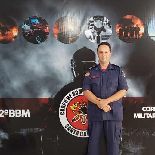 Em visita ao quartel de Iporã do Oeste, comando do Corpo de Bombeiros anuncia aumento do efetivo