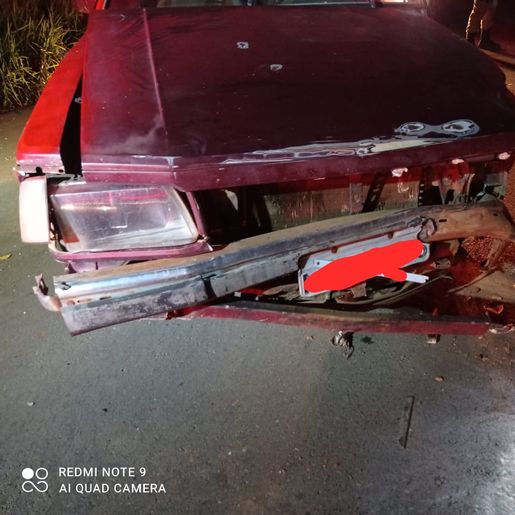 Motorista fica ferido em colisão na SC-160