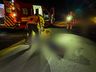 Colisão deixa motociclista gravemente ferido na BR-282 em SMO; vídeo