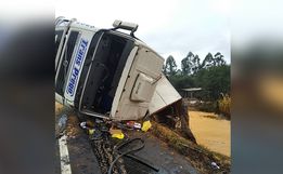VÍDEO: Acidente na SC-161 em Romelândia deixa motorista ferido