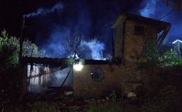 Residência é destruída por incêndio em Princesa