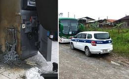 Ladrões invadem prédio público e levam carro da prefeitura em SC