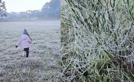 Com frio congelante de -3,17°C, região mais fria de SC tem a menor temperatura do ano