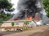 Incêndio de grandes proporções atinge indústria de Caibi